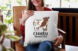 Personalized Show Cattle Pillow