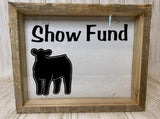 Personalized Show Heifer Fund Box