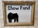 Show Steer Personalized Fund Box