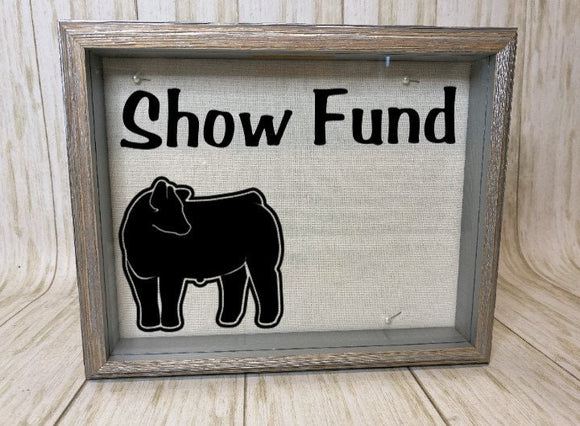 Show Steer Personalized Fund Box