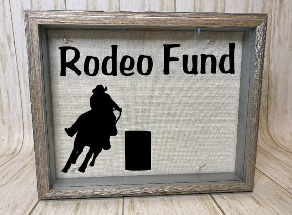 Personalized Barrel Racer Fund Box