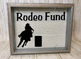 Personalized Barrel Racer Fund Box