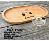 Show Steer or Heifer Custom Engraved Catch All Tray