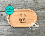 Show Steer or Heifer Custom Engraved Catch All Tray