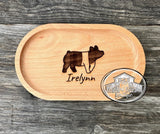 Show Pig Custom Engraved Catch All Tray